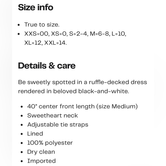 Wayf The Masie Polka Dot Tiered Dress Black & White - Picture 3 of 9